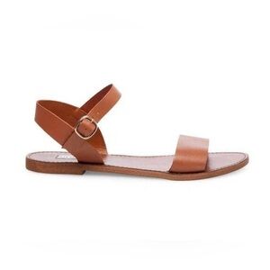 Steve Madden Tan Donddi Leather Sandal Size 6.5